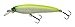 Yo-Zuri F1157 LSAC 3DS Minnow Suspending Lure, 4-Inch, Luminescent Aurora Chartreuse