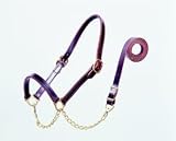 Beiler S & Supply Cow Show Halter Flat Nose Black 1 Inch - 694