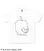 graniph（グラニフ）コラボレーションTシャツ/Eric Carle (Sketch Apple)(ホワイト)