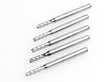 End Mills CNC Router Tool 0.09ced, Set of 5