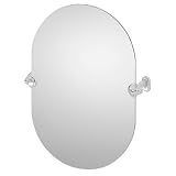 :USE Dover Racetrack Swivel Mirror, Polished Chrome by :USE