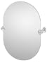 :USE Dover Racetrack Swivel Mirror, Polished Chrome