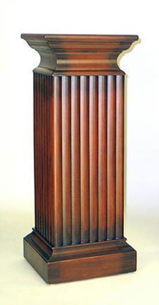 Pedestal (Brown) (36H x x 14D)