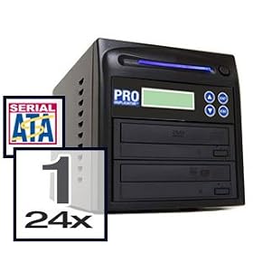 Produplicator 1 to 1 Burner CD DVD Duplicator 24X SATA Drive Copier by