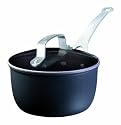 Tefal Jamie Oliver Hard Anodised Saucepan and Lid, 20 cm