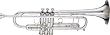Getzen 3050 Custom Series Bb Trumpet, 3050S Silver
