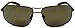 In Style Eyes Ace in the Hole Bifocal Reading Sunglasses - Full-Rimmed, Rectangular Metal Frame - Non-Polarized Aspheric Lens