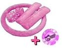 Pink Furry/Fluffy Girls Car Accessorie Set - Pack of 4 (Harness Pads, Tax Disc, Steering Wheel and Dice) UNMISSABLE DEAL!!