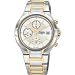 Pulsar Men's Alarm Chronograph Two-Tone Stainless Steel Watch #PF3544