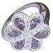 Sterling Silver Ring Costume Jewelry with Gemstone Handmade India Style (rng311)