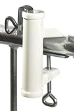 Videx 14212 Sonnenschirmhalter fuer Handlaufbefestigung weiss