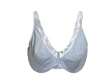 Olga Full Figure Underwire Bra Lite Blue w/Satin 36DD