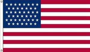 Xarisma US4X6NUSA1 Americas Flag 4 in. x 6 in. Nylon
