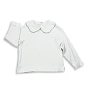 Hartstrings - Girls Long Sleeve Knit Blouse, White