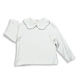 Hartstrings - Girls Long Sleeve Knit Blouse, White