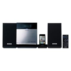 Kenwood C-414-S Kompaktanlage (Apple iPod-Dock, CD/MP3/WMA, 2x 10 Watt, USB 2.0, SD) silber