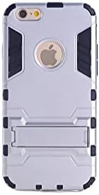 MGM Iphone 6 Case, (4.7-inch) (Red/blue/gold/silver) Tough Armor Case for Iphone 6 (Silver)