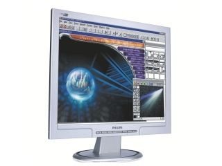 Philips 170S7FS - Flat panel display - TFT - 17 - 1280 x 1024 / 75 Hz - 300 cd/m2 - 800:1 - 5 ms - 0.264 mm - VGA - silver
