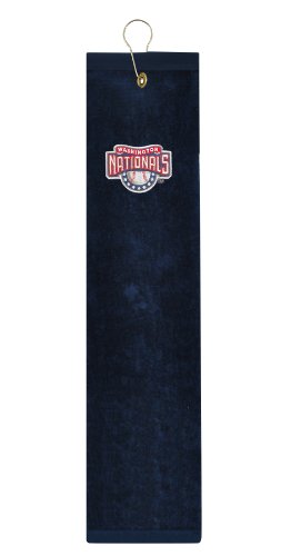 Washington Nationals Embroidered Tri-Fold Golf Towel