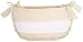 Baby : Picci Cortina Toy Bag in Cream and White