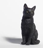 BLACK CAT Bombay Sits Figurine Resin NEW NIB 5245