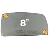 2005-2009 LAND ROVER RANGE ROVER Convex, Passenger Side Replacement Mirror Glass by Automotive Mirror Glass