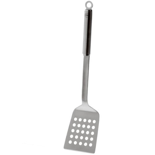 Rösle Barbecue-Wender - Massive, lange Ausführung.Angeschliffene Kante sorgt pour mües Wenden bzw. Aufnehmen des Grillguts. Gesamtlänge 46cm.