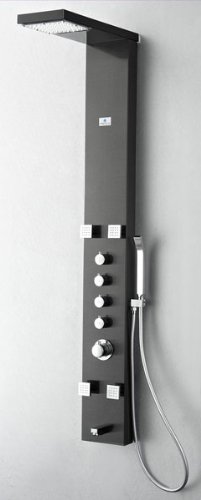 Fresca Verona Stainless Steel (Grey) Shower Panel