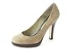 Buffalo 5180-280 Damen Plateaupump Wildleder, beige (fossil)