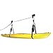 Kayak & Canoe Lift Hoist Kayak For Garage / Canoe Hoists 100 lb Capacity Lifetime Warranty by RAD Sportz