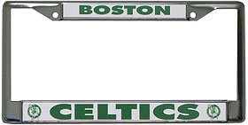 Boston Celtics Chrome License Plate Frame