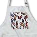 Lee Hiller Designs General Themes - Colorful Western Cowboy Cowgirl Boots - Aprons
