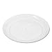 Plastic Dinnerware, Plates, 7-1/2" Diameter, Scroll, Clear, 25/Pack