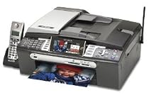 Brother MFC-885CW Photo Color All-in-One with Wireless Networking and 5.8 GHz Cordless Phone