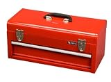 Portable tool box with drawer (Red)