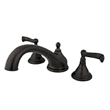 Kingston Brass KS5535FL French Roman Tub Filler, Oil Rubbed Bronze [並行輸入品]