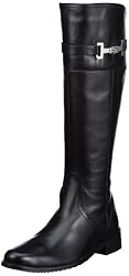 Mexx Ulina 1 Lthr F7HWB031, Damen Klassische Stiefel, Schwarz (Black 1), EU 37