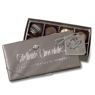 8 Piece Deluxe Dilettante Chocolate Truffles