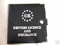 Black Leather Driving/Drivers Licence Holder