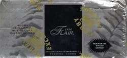 1996 Fleer Flair One Baseball Card Unopened Hobby Box