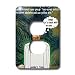 Londons Times Famous People Places Books Cartoons - Van Gogh and Internet Chat Rooms - Light Switch Covers - 2 plug outlet cover