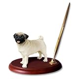 Pug Brown Executive Desk Pen Set