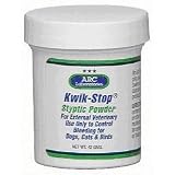 ARC Laboratories Kwik-Stop Styptic Powder for Dogs, Cats and Birds (42-gm container)
