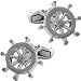 Ship's Wheel Cufflinks - Boat, Sailing