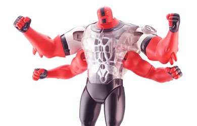 Childrens Toyshop  Toys : Bandai - Ben 10 - 15cm Action Figure - Fourarms