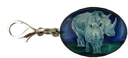 Animal Bag Charm with Lobster Claw Clasp, Zipper Pull, Purse Charm - Bag Jewelry