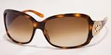 AUTHENTIC BVLGARI 8013-B, 8013B 502/13 HAVANA PLASTIC WITH SWAROVSKI RHINESTONES SUNGLASSES