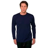 LANGARM T-SHIRT FRUIT OF THE LOOM S M L XL XXL