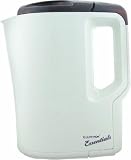 Lloytron Lloytron travel jug kettle white 1KW 0.9 litre capacity universal voltage for domestic/international use includes 2 mugs (Lloytron)