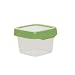 OXO Tot Top Small Square Storage Container, Green, 13.5 Ounce